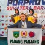 Zawata Afnani Siswi SMKN 1 Padang Panjang Sabet Dua Medali Hapkido di Porprov XVI